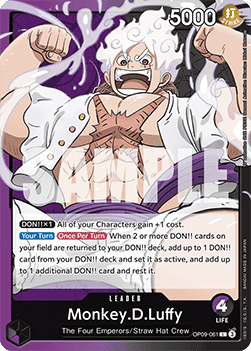 Monkey.D.Luffy (OP09-061) (V.1) Immagine principale del prodotto