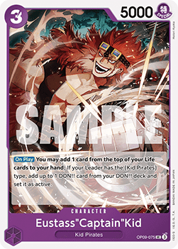 Eustass"Captain"Kid (OP09-075) Immagine principale del prodotto