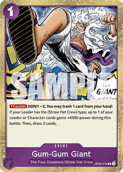 Gum-Gum Giant (OP09-078) Immagine principale del prodotto