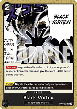 Black Vortex (OP09-097) Immagine principale del prodotto