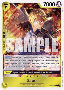 Sabo (OP09-104) Immagine principale del prodotto