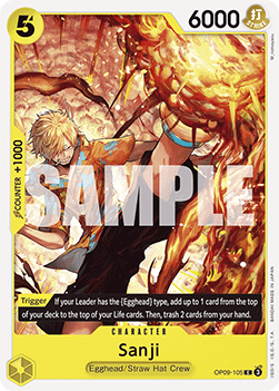 Sanji (OP09-105) Immagine principale del prodotto