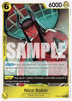 Nico Robin (OP09-107) (V.1) Immagine principale del prodotto