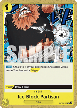 Ice Block Partisan (OP09-115) Immagine principale del prodotto