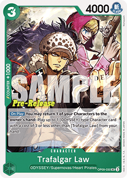Trafalgar Law (OP09-030) Immagine principale del prodotto