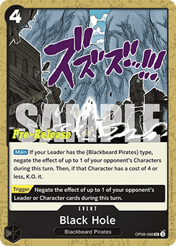 Black Hole (OP09-098) Immagine principale del prodotto