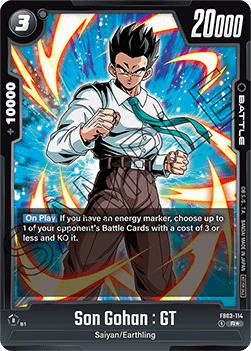 Son Gohan : GT (FB03-114) [Fusion World] (V.1 - Rare)