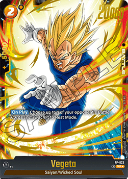 Vegeta (FP-023) [Fusion World] (V.1 - Promo) Immagine principale del prodotto