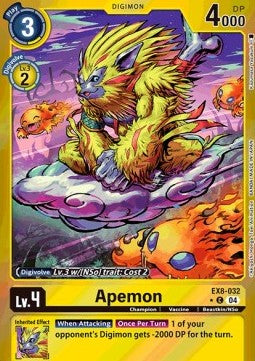 Apemon (EX8-032) (V.2) Immagine principale del prodotto