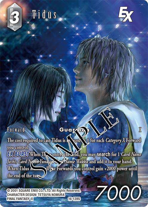 Final Fantasy TCG Custom Starter Set FF X [ITA] OPUS XVI
