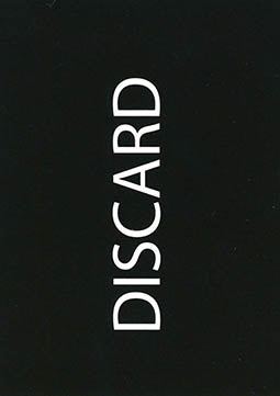 "Discard" Card Immagine principale del prodotto