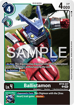 Ballistamon (BT19-047) Immagine principale del prodotto