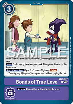 Bonds of True Love (BT19-097) Immagine principale del prodotto
