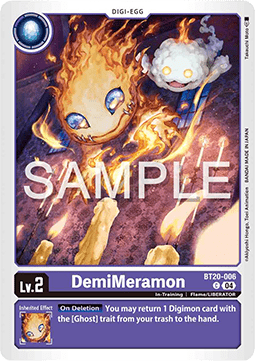 DemiMeramon (BT20-006) Immagine principale del prodotto