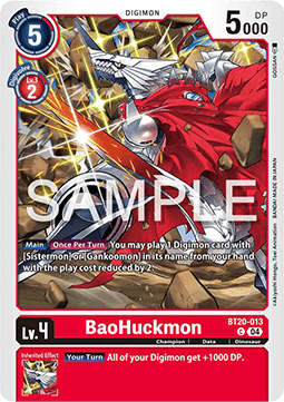 BaoHuckmon (BT20-013) Immagine principale del prodotto