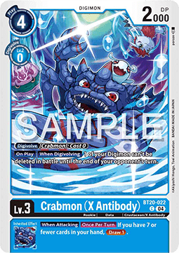 Crabmon (X Antibody) (BT20-022) Immagine principale del prodotto