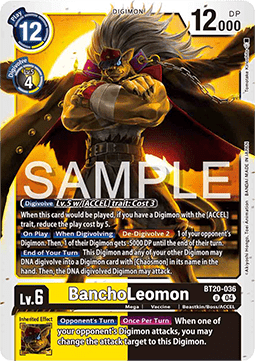 BanchoLeomon (BT20-036) Immagine principale del prodotto