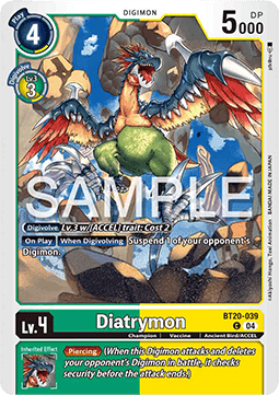Diatrymon (BT20-039) Immagine principale del prodotto