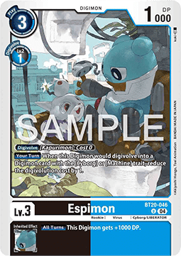 Espimon (BT20-046) Immagine principale del prodotto