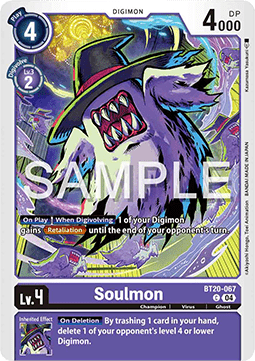 Soulmon (BT20-067) Immagine principale del prodotto