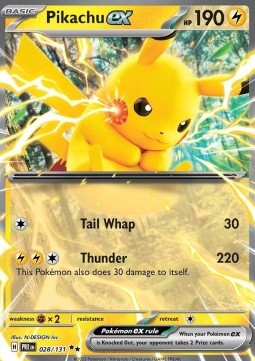 Pikachu ex Immagine principale del prodotto