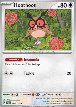 Hoothoot Immagine principale del prodotto