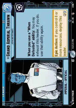 Grand Admiral Thrawn, ...How Unfortunate