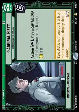 Admiral Piett, Commanding the Armada