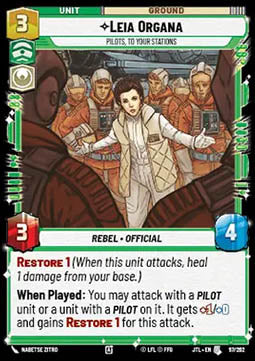 Leia Organa, Pilots, To Your Stations Immagine principale del prodotto