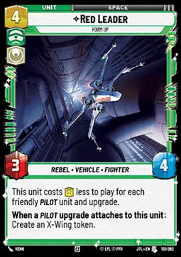 Red Leader, Form Up
