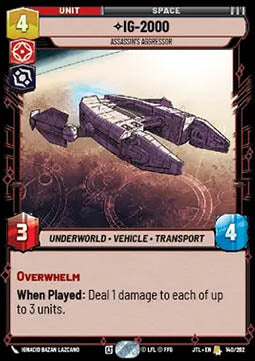 IG-2000, Assassin's Aggressor
