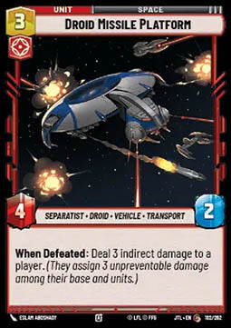 Droid Missile Platform