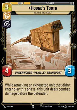 Hound's Tooth, Reliable and Deadly
