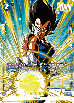 Vegeta (FB03-047) [Fusion World] (V.2 - Rare) Immagine principale del prodotto