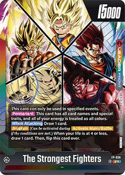 The Strongest Fighters (FP-030) [Fusion World] (V.2 - Leader) Immagine principale del prodotto