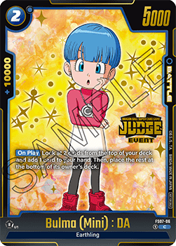 Bulma(Mini) : DA (FS07-06) [Fusion World] Immagine principale del prodotto