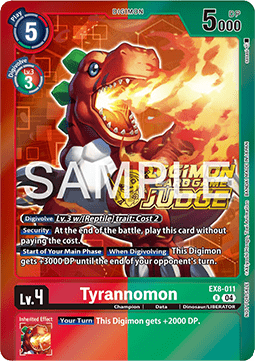 Tyrannomon (EX8-011) Immagine principale del prodotto