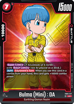 Bulma (Mini) : DA (FB05-017) [Fusion World]