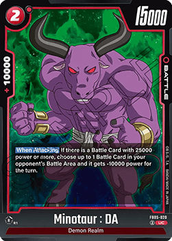 Minotaur : DA (FB05-020) [Fusion World] Immagine principale del prodotto