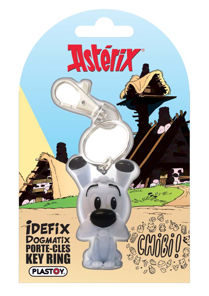 Asterix Idefix Chibi Keyring