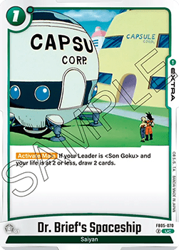Dr. Brief's Spaceship (FB05-070) [Fusion World]