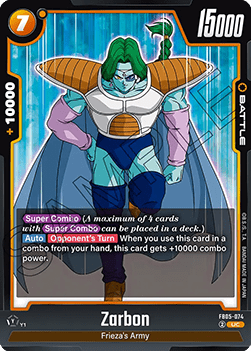 Zarbon (FB05-074) [Fusion World] Immagine principale del prodotto