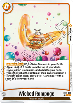 Wicked Rampage (FB05-093) [Fusion World]