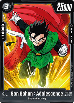 Son Gohan : Adolescence (FB05-102) [Fusion World]