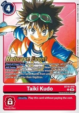 Taiki Kudo (BT19-079) Immagine principale del prodotto