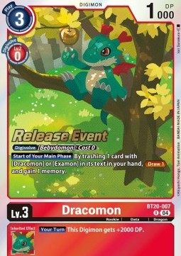 Dracomon (BT20-007) Immagine principale del prodotto