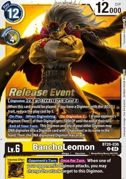 BanchoLeomon (BT20-036) Immagine principale del prodotto