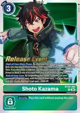 Shoto Kazama (BT20-085) Immagine principale del prodotto