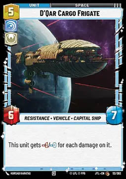 D'Qar Cargo Frigate