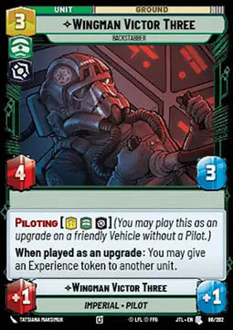 Wingman Victor Three, Backstabber